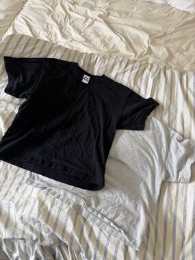 OK To Rest Black and Grey Short Sleeve Tee Bundle - Classic Crew Neck